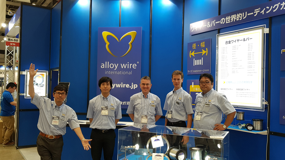 Alloy Wire International in Japan as part of Far Eastern sales drive - Alloy Wire International 2