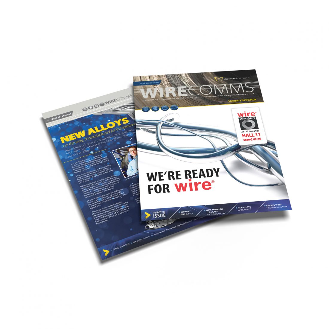 Summer 2022 Newsletter is out now - Alloy Wire International 6